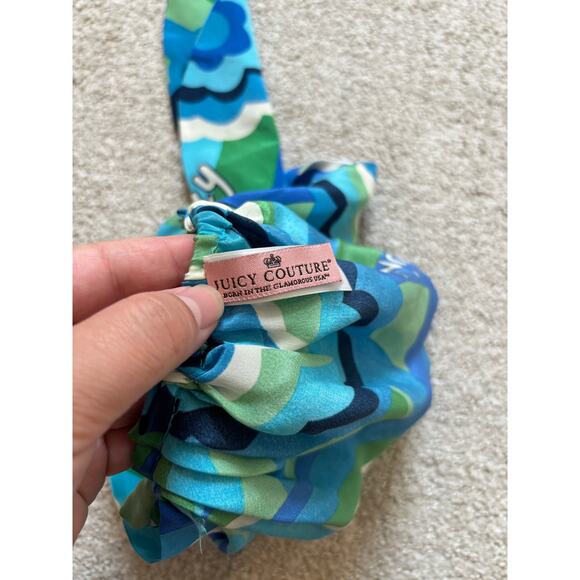 Juicy Couture Y2K 100% Silk Head Scarf main image 2